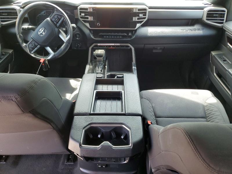 2025 Toyota Tundra VIN 5TFLA5DB9SX315831 COPART salvage auction — WATER/FLOOD, Tx - Salvage Title-Flood Damage, sold $21,600 on 2026-07-28 (photo 8)
