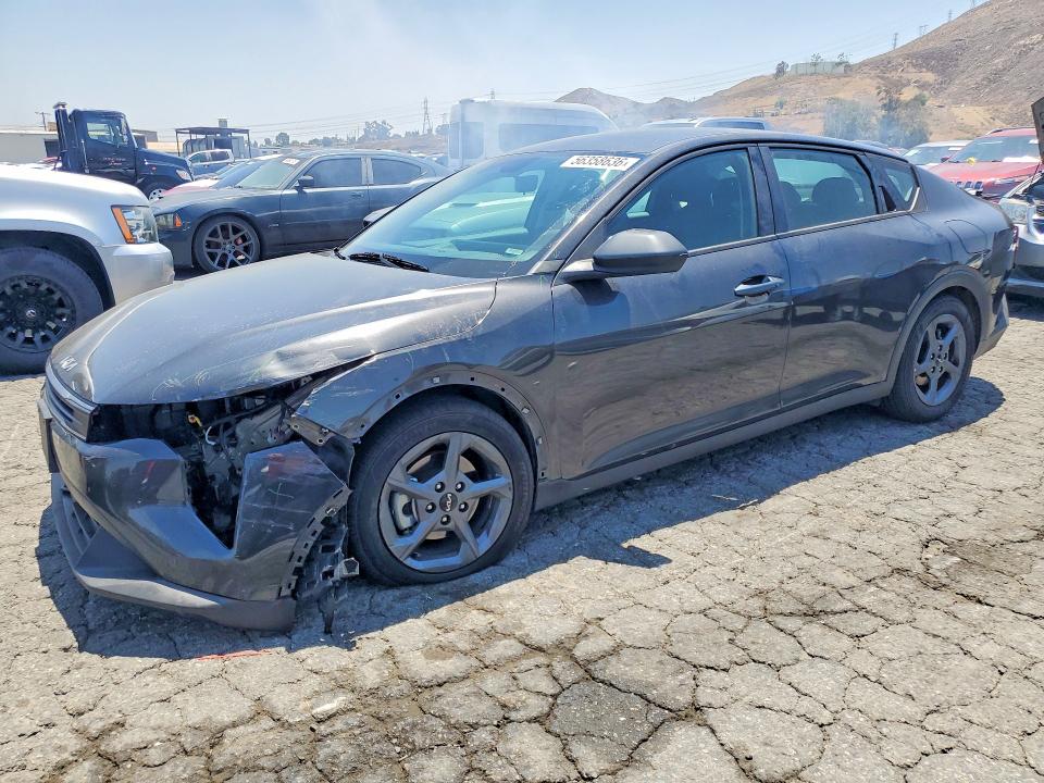 2025 Kia K4 VIN 3KPFT4DE9SE056365 COPART salvage auction — FRONT END, Ca - Salvage Certificate, sold $6,600 on 2026-07-23 (photo 1)