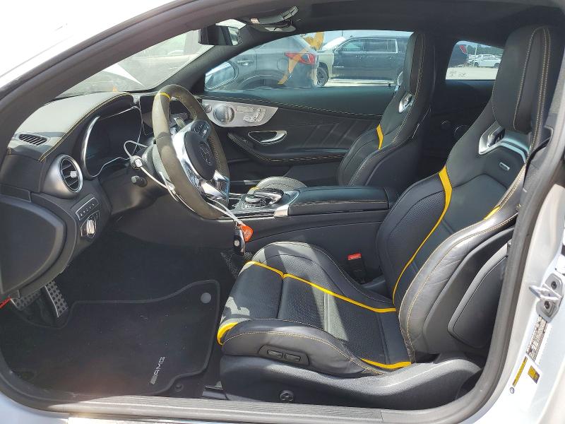 2021 Mercedes-benz C-klasse amg VIN W1KWJ8HB8MG054502 COPART salvage auction — WATER/FLOOD, Tx - Salvage Title-Flood Damage, sold $14,200 on 2026-07-24 (photo 7)