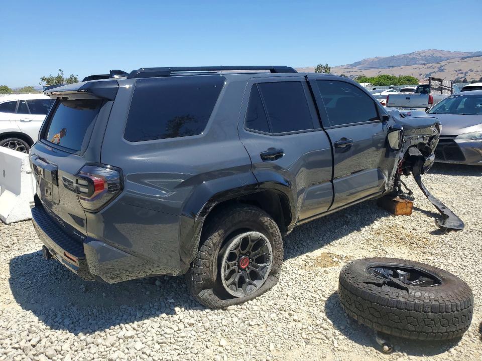 2025 Toyota 4runner VIN JTEVB5BRXS5011369 COPART salvage auction — UNDERCARRIAGE, Ca - Salvage Certificate, sold $29,750 on 2026-07-14 (photo 3)