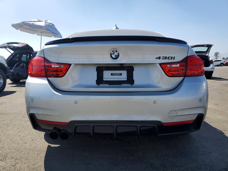 2017 BMW 4er VIN WBA4F7C32HG789461 COPART salvage auction — FRONT END, CA - SALVAGE CERTIFICATE, sold $3,000 on 2026-07-27 (photo 6)
