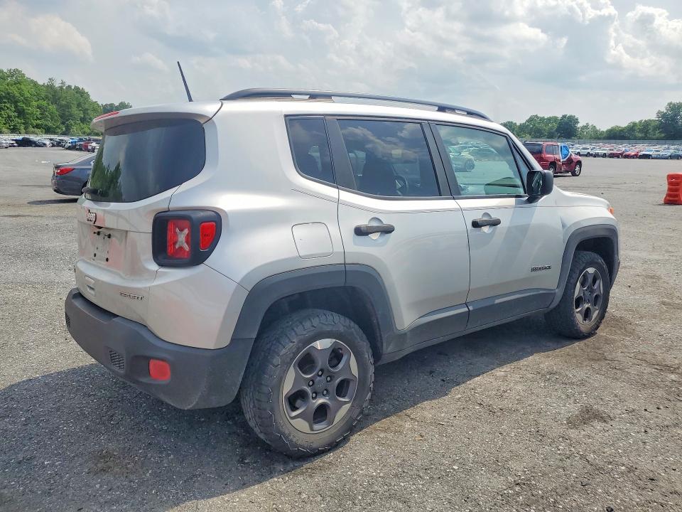 2018 Jeep VIN ZACCJBAB9JPH18566 COPART salvage auction — FRONT END, Pa - Certificate Of Salvage, sold $1,100 on 2026-08-11 (photo 3)