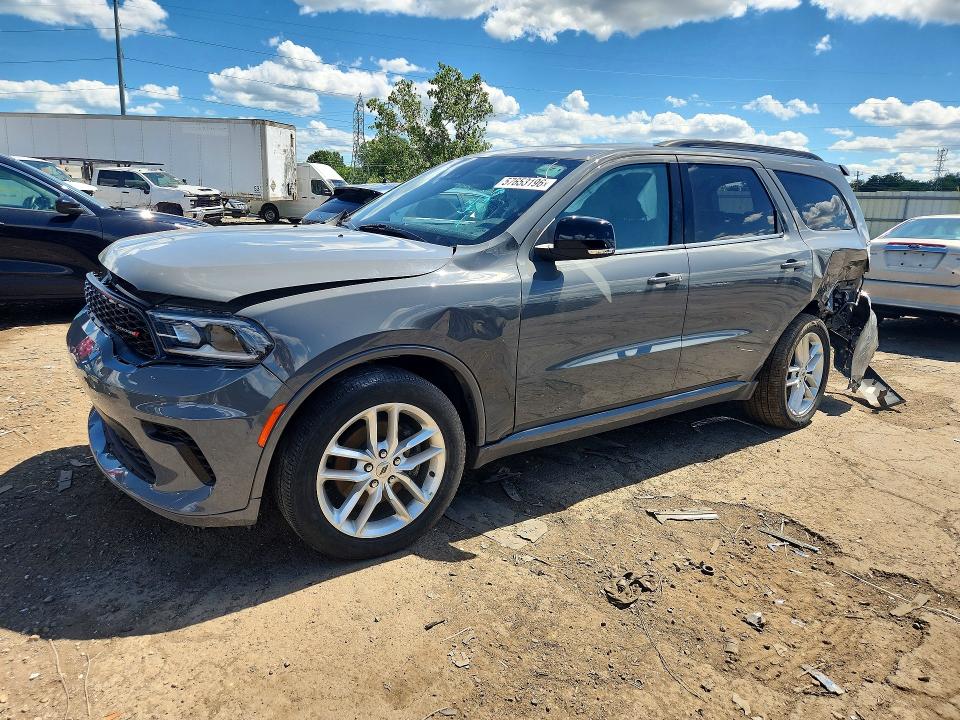 2024 Dodge Durango VIN 1C4RDHDG9RC137225 COPART salvage auction — REAR END, Fl - Cert Of Title Slvg Rebuildable, sold $3,300 on 2026-07-09 (photo 1)