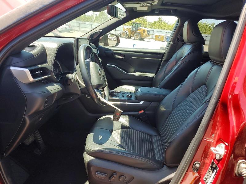2022 Toyota Highlander VIN 5TDJZRBH1NS248375 COPART salvage auction — MINOR DENT/SCRATCHES, CA - CERTIFICATE OF TITLE, sold $16,300 on 2026-07-21 (photo 7)