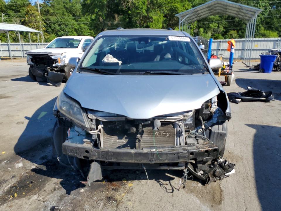2018 Toyota Sienna VIN 5TDXZ3DC1JS953177 COPART salvage auction — FRONT END, Ga - Cert Of Title-Salvage, sold $375 on 2026-07-23 (photo 5)