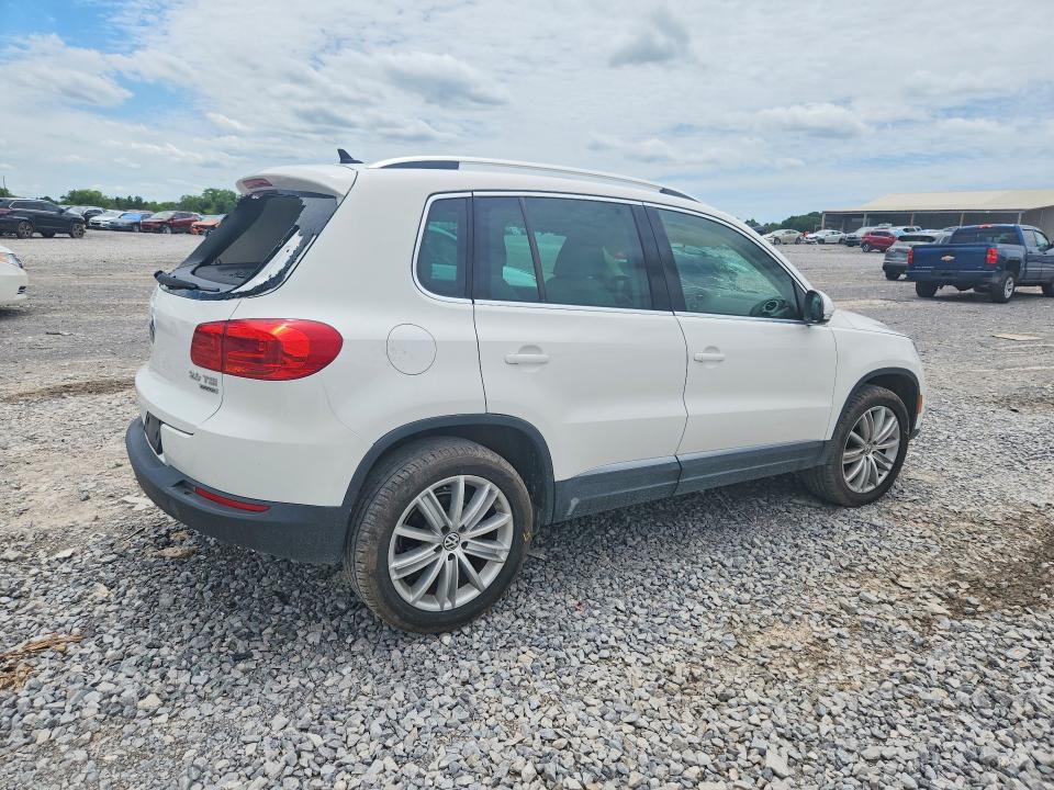 2013 Volkswagen Tiguan VIN WVGBV7AX5DW519946 COPART salvage auction — REAR END, Tn - Salvage Certificate, sold $1,100 on 2026-07-30 (photo 3)