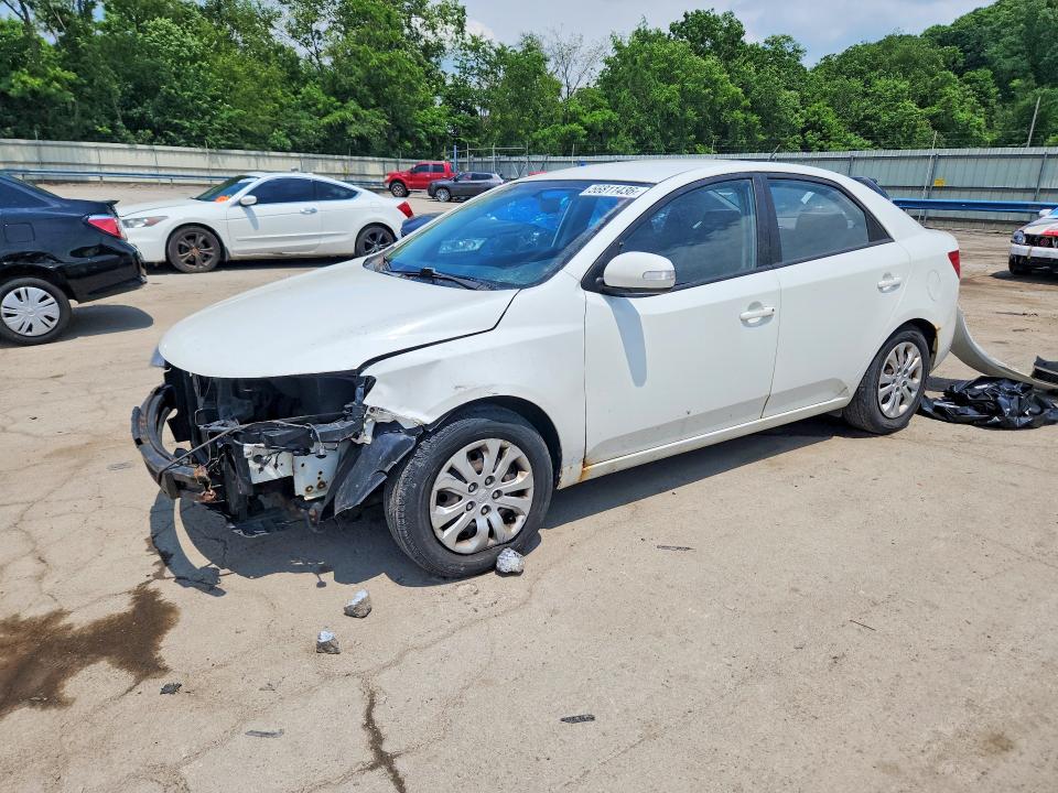 2010 Kia Forte VIN KNAFU4A28A5810581 COPART salvage auction — FRONT END, PA - CERTIFICATE OF SALVAGE, sold $375 on 2026-07-02 (photo 1)