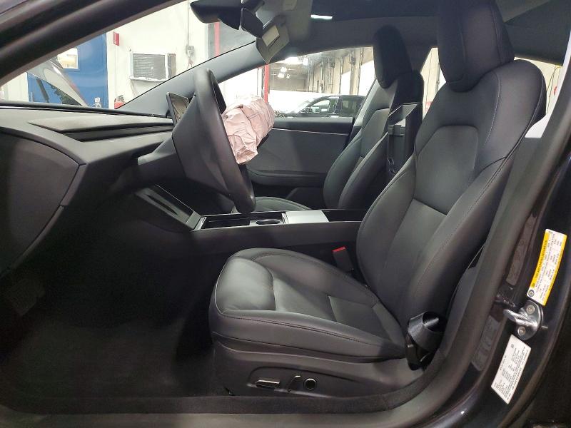 2025 Tesla Model 3 VIN 5YJ3E1EA1SF051470 COPART salvage auction — FRONT END, Mn - Cert Of Title-Salvage, sold $5,200 on 2026-07-28 (photo 7)
