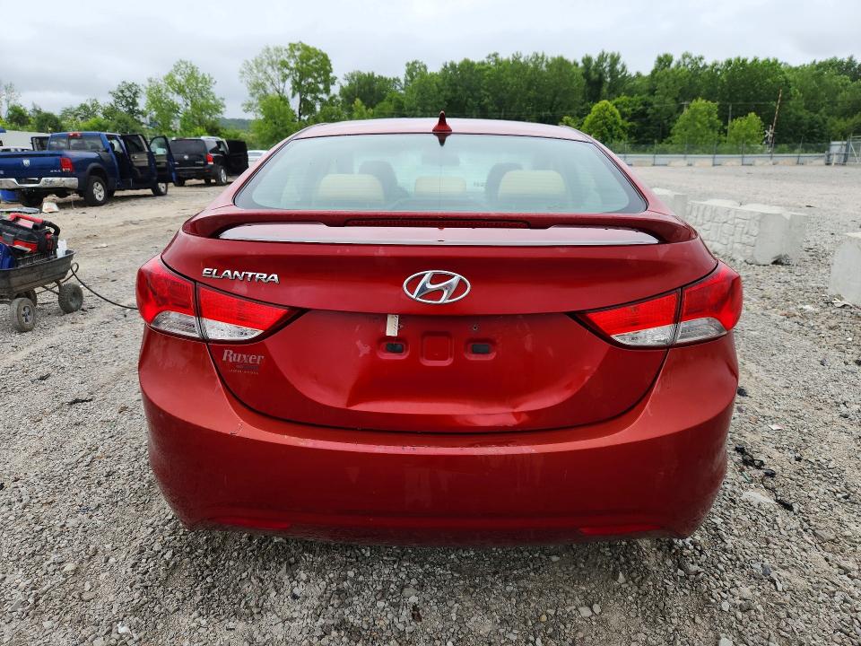 2013 Hyundai VIN KMHDH4AE4DU714381 COPART salvage auction — FRONT END, Ky - Bill Of Sale/Part Only/No Titl, sold $300 on 2026-07-16 (photo 6)