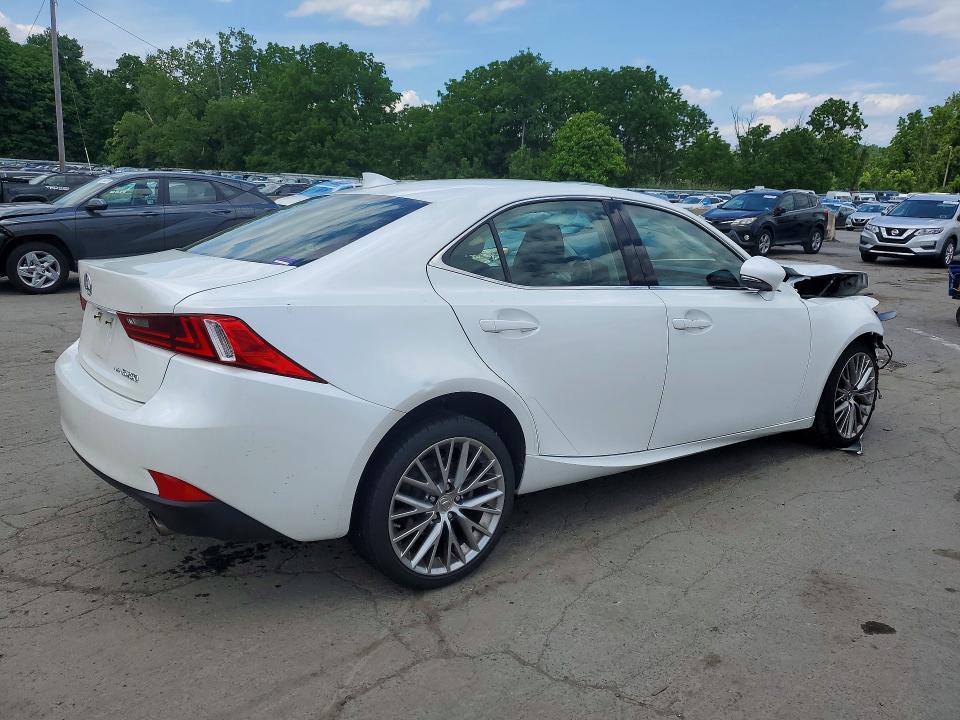 2014 Lexus Is VIN JTHCF1D25E5002087 COPART salvage auction — FRONT END, Ny - Mv-907A Salvage Certificate, sold $1,050 on 2026-07-07 (photo 3)