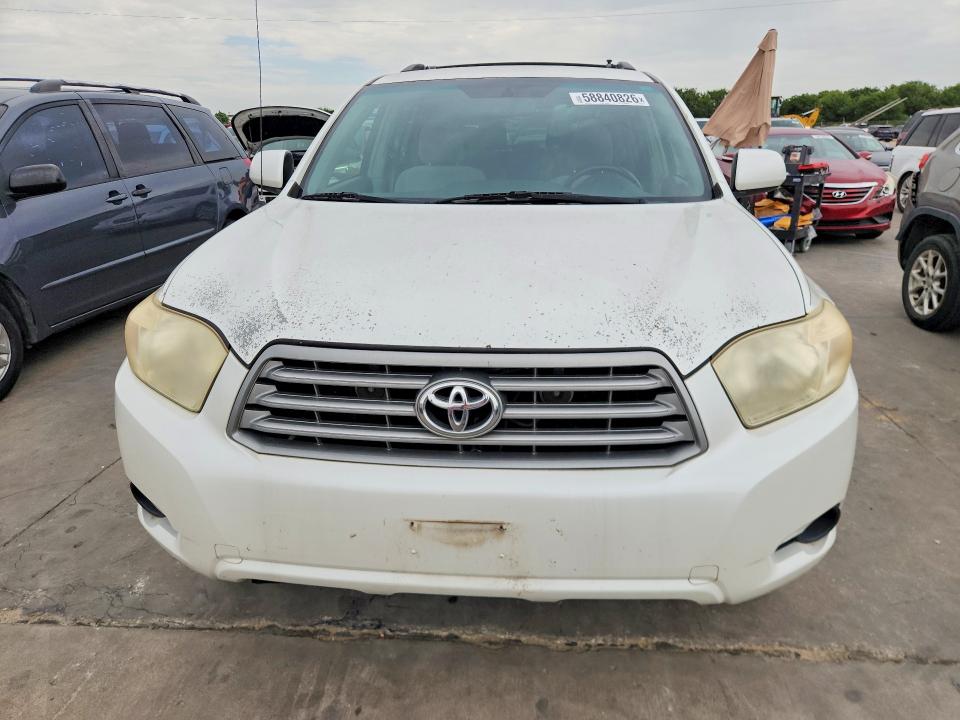 2008 Toyota Highlander VIN JTEES41A682026404 COPART salvage auction — NORMAL WEAR, Tx - Certificate Of Title, sold $1,450 on 2026-07-06 (photo 5)
