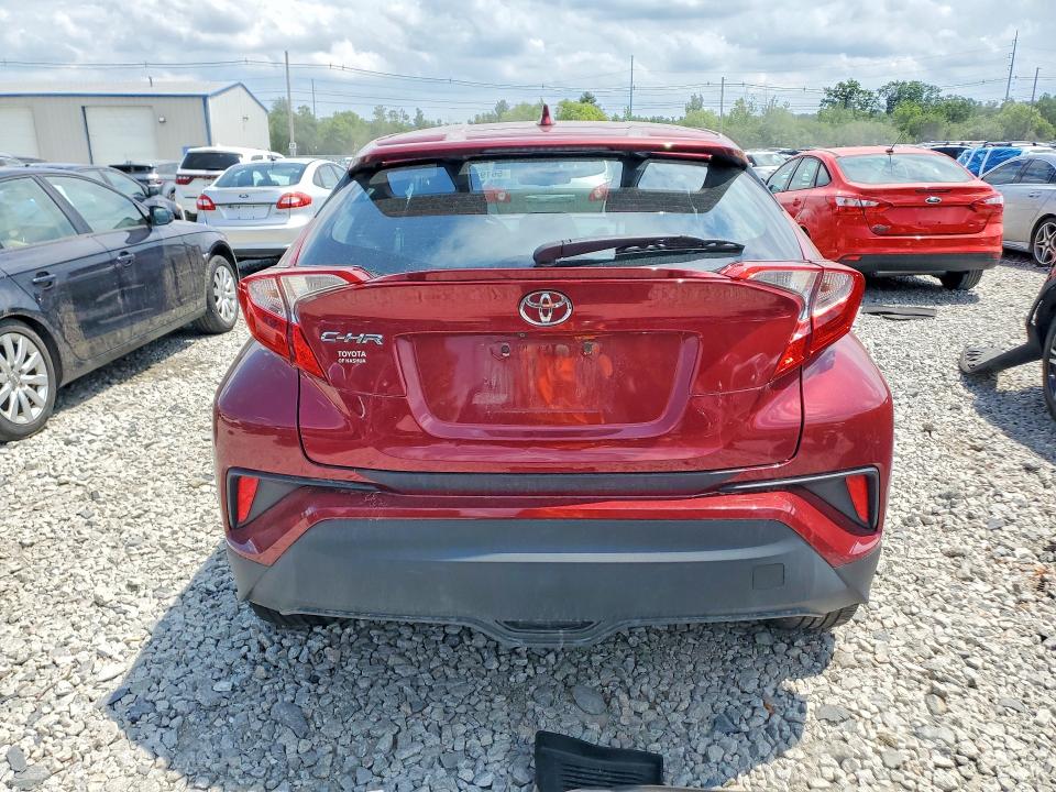 2018 Toyota C-hr VIN NMTKHMBX9JR007948 COPART salvage auction — FRONT END, MA - CERT OF TITLE-SALVAGE (P), sold $4,300 on 2026-07-06 (photo 6)