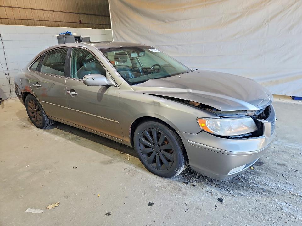 2009 Hyundai Azera VIN KMHFC46F59A371985 COPART salvage auction — FRONT END, Nh - Cert Of Title-Salvage, sold $275 on 2026-07-07 (photo 4)