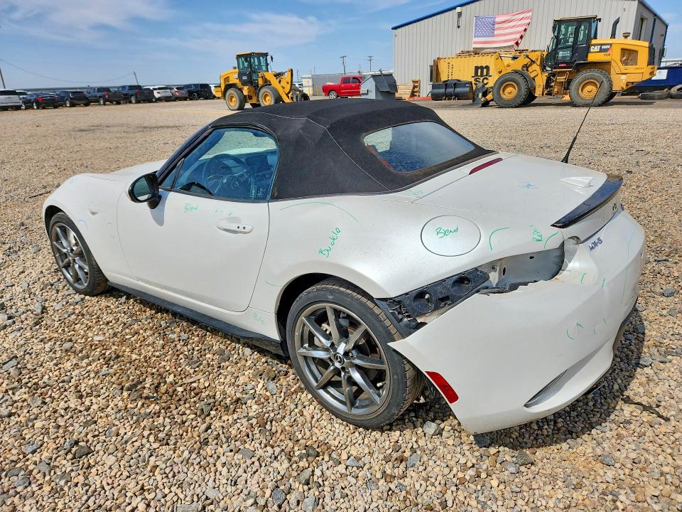 2022 Mazda Mx-5 VIN JM1NDAD77N0503877 COPART salvage auction — FRONT END, Tx - Salvage Vehicle Title, sold $7,100 on 2026-08-18 (photo 2)