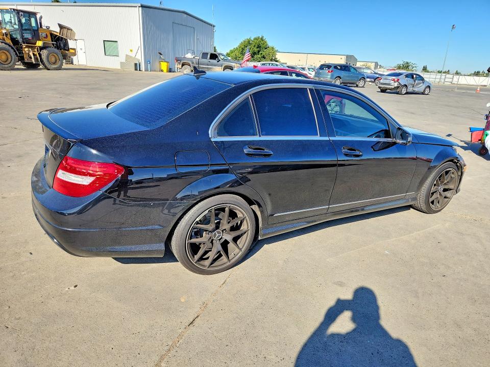 2014 Mercedes-benz C-klasse VIN WDDGF4HBXEA902687 COPART salvage auction — FRONT END, Ca - Salvage Certificate, sold $1,500 on 2026-07-20 (photo 3)