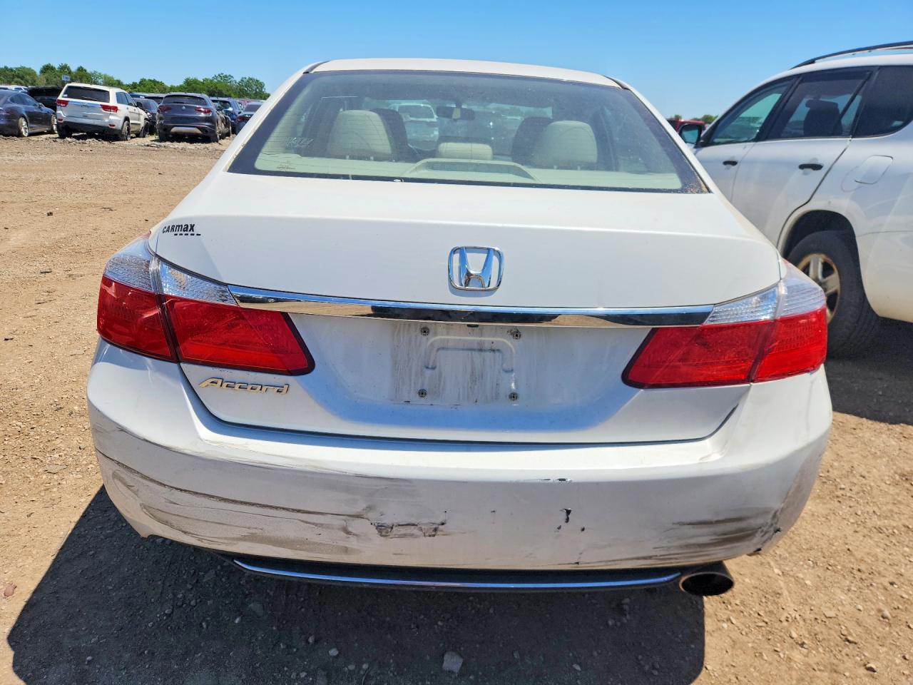2014 Honda Accord VIN 1HGCR2F30EA257579 COPART salvage auction — Rear End, IL - SALVAGE CERTIFICATE, sold $3,600 on 2026-07-09 (photo 6)