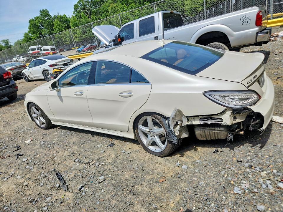 2015 Mercedes-benz Clc-klasse VIN WDDLJ6HB4FA144582 COPART salvage auction — REAR END, Id - Salvage Certificate Of Title, sold $5,500 on 2026-08-18 (photo 2)