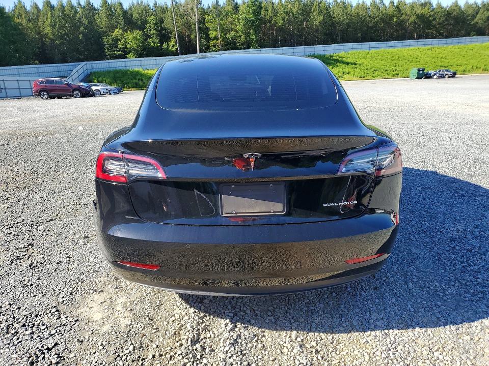 2022 Tesla Model 3 VIN 5YJ3E1EB6NF272897 COPART salvage auction — SIDE, Nc - Salvage Certificate Of Title, sold $5,700 on 2026-07-23 (photo 6)