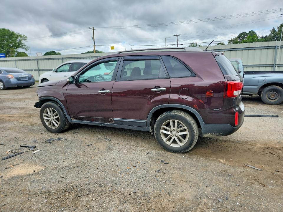 2015 Kia Sorento VIN 5XYKT4A66FG627685 COPART salvage auction — FRONT END, La - Cert Of Title-Salvage, sold $25 on 2026-07-23 (photo 2)