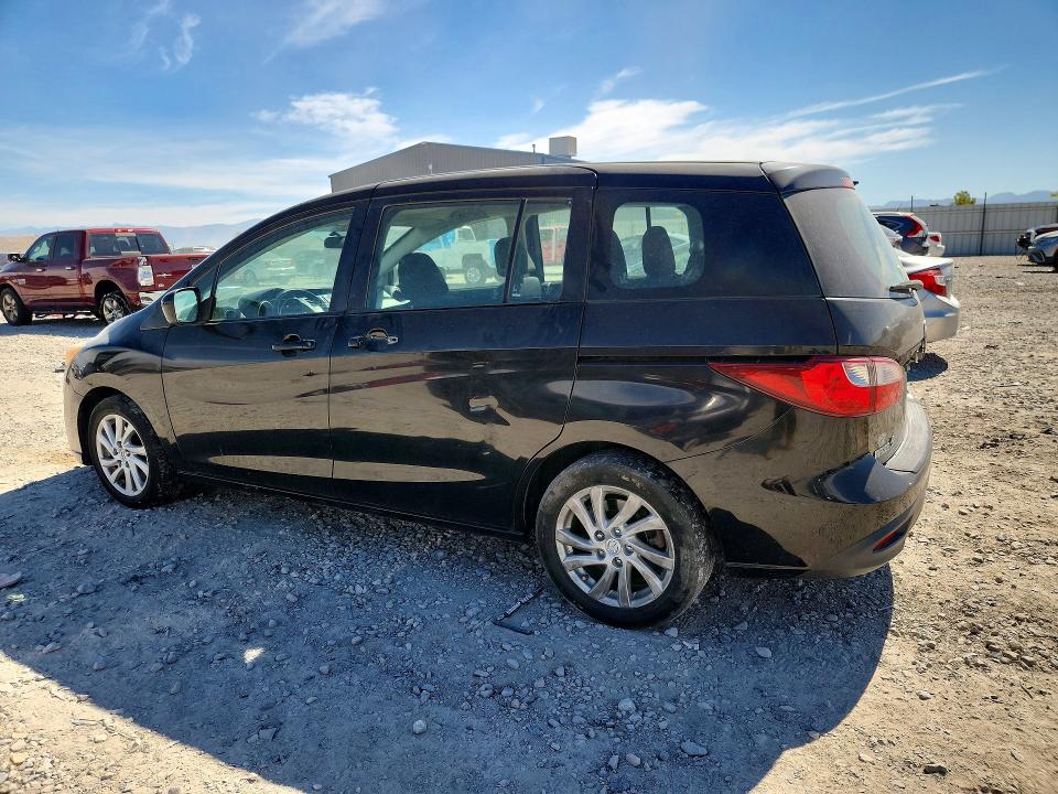 2012 Mazda 5 VIN JM1CW2BL5C0141276 COPART salvage auction — FRONT END, Ut - Salvage Certificate, sold $700 on 2026-07-31 (photo 2)