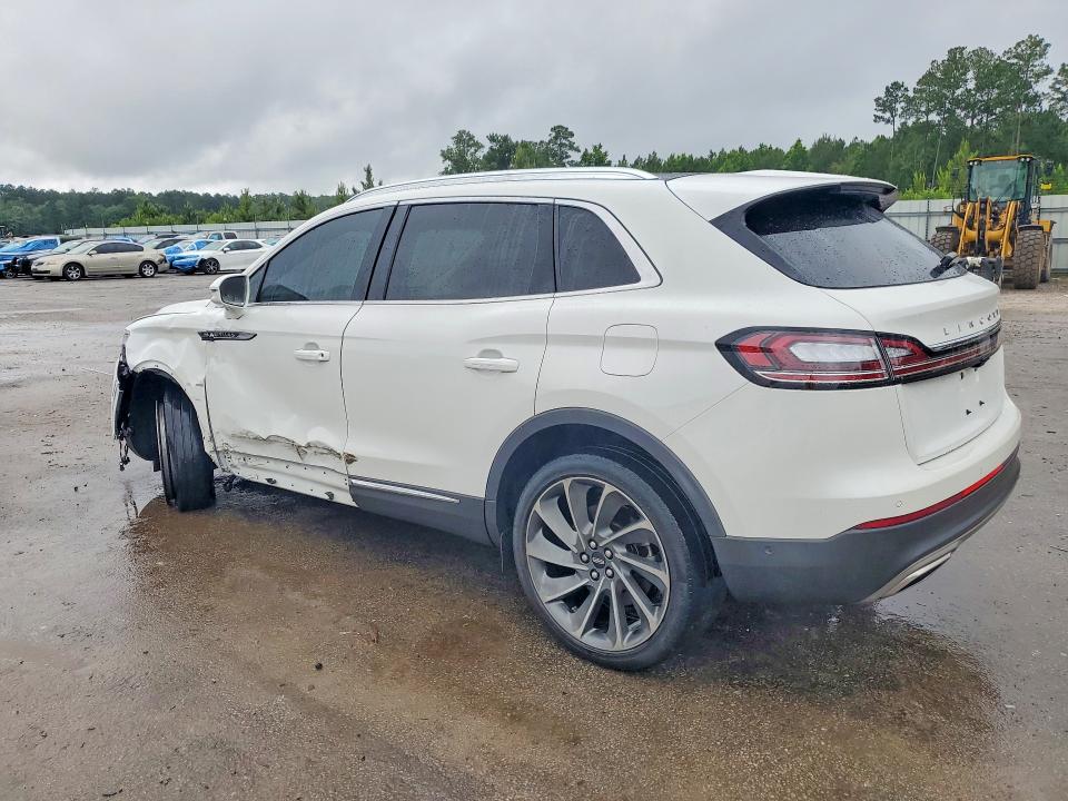 2022 Lincoln Nautilus VIN 2LMPJ8KP7NBL15758 COPART salvage auction — FRONT END, Sc - Cert Of Title-Salvage, sold $9,900 on 2026-07-08 (photo 2)