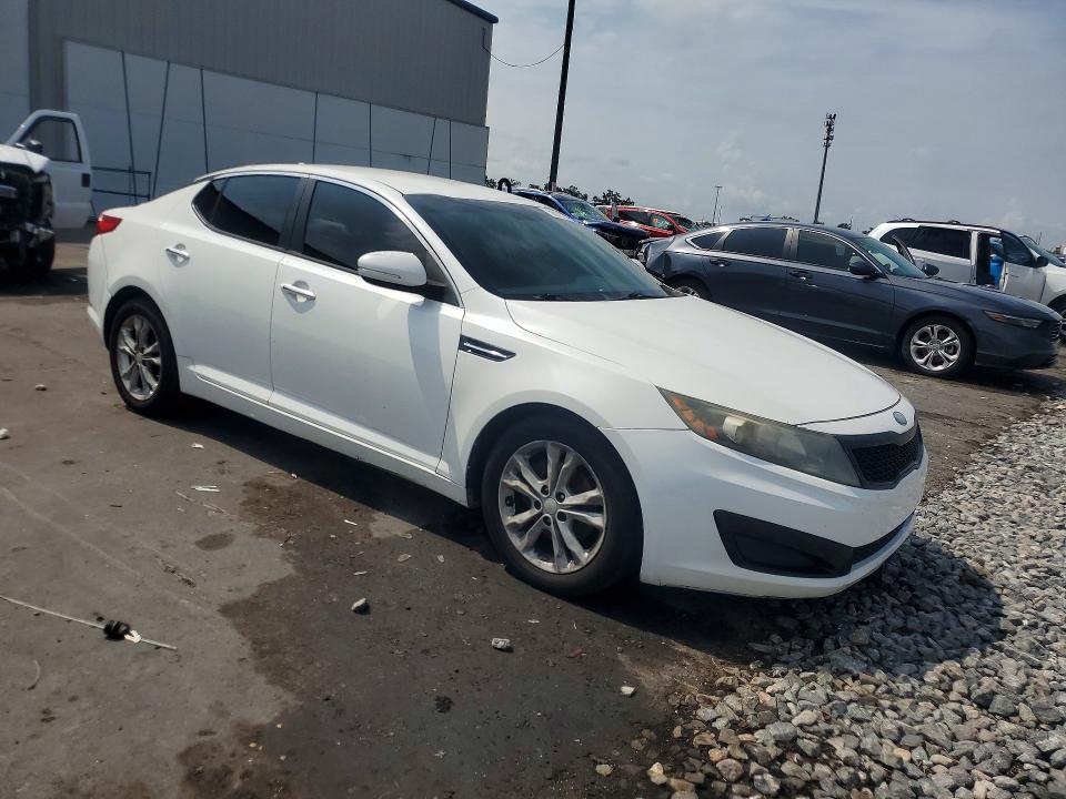 2013 Kia Optima VIN 5XXGM4A79DG195171 COPART salvage auction — REAR END, Fl - Cert Of Title Slvg Rebuildable, sold $675 on 2026-07-13 (photo 4)