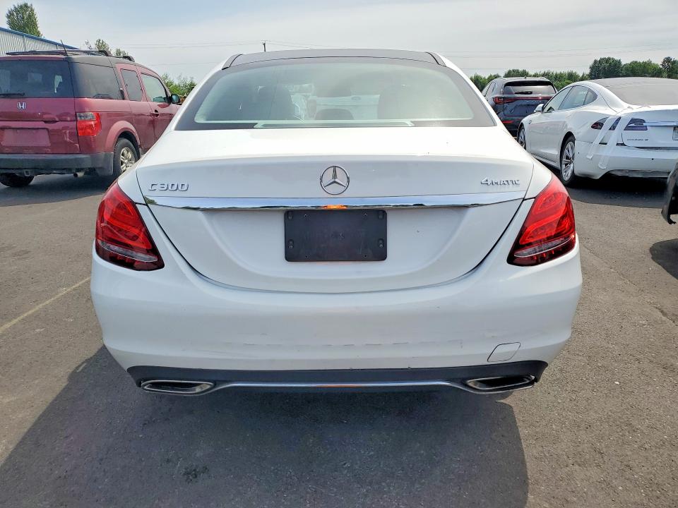 2017 Mercedes-benz C-klasse VIN 55SWF4KB6HU189392 COPART salvage auction — MINOR DENT/SCRATCHES, Wa - Vehicle Cert Of Ownership-Titl, sold $5,000 on 2026-07-02 (photo 6)