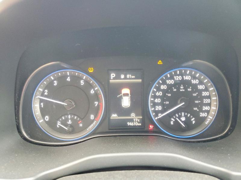 2022 Hyundai Kona VIN KM8K6CAB6NU806980 COPART salvage auction — FRONT END, ON - PERMIT NO BRAND - UNFIT, sold $975 on 2026-07-23 (photo 9)