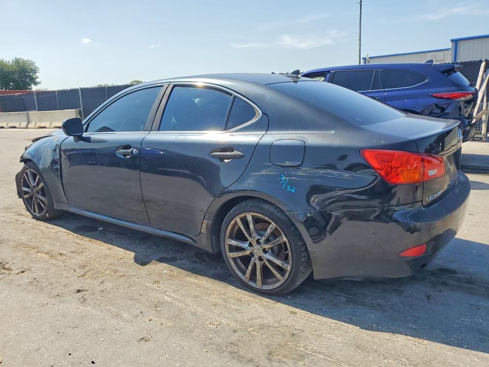 2008 Lexus Is VIN JTHBK262182070659 COPART salvage auction — FRONT END, Fl - Cert Of Title Slvg Rebuildable, sold $375 on 2026-07-14 (photo 2)