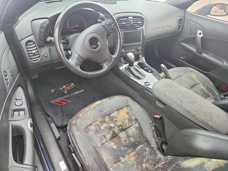 2013 Chevrolet Corvette VIN 1G1YW2DW6D5101024 COPART salvage auction — WATER/FLOOD, La - Cert Of Title-Salvage Water, sold $15,400 on 2026-07-08 (photo 8)