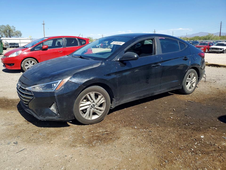 2020 Hyundai VIN KMHD84LF0LU080538 COPART salvage auction — REAR END, Az - Cert Of Title - Salvage, sold $2,250 on 2026-07-06 (photo 1)