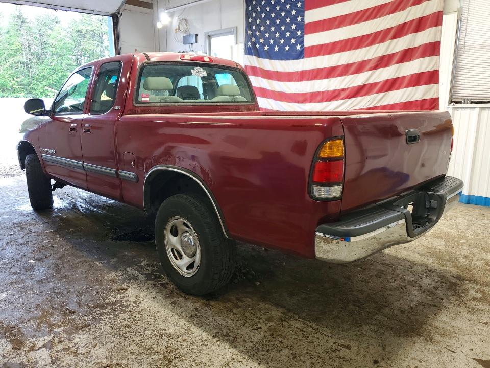 2000 Toyota Tundra VIN 5TBRN3413YS001075 COPART salvage auction — MINOR DENT/SCRATCHES, Me - Bill Of Sale, sold $525 on 2026-07-09 (photo 2)