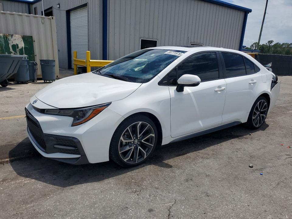 2022 Toyota Corolla VIN JTDM4MCE0NJ088893 COPART salvage auction — REAR END, Fl - Cert Of Title Slvg Rebuildable, sold $7,900 on 2026-07-02 (photo 1)
