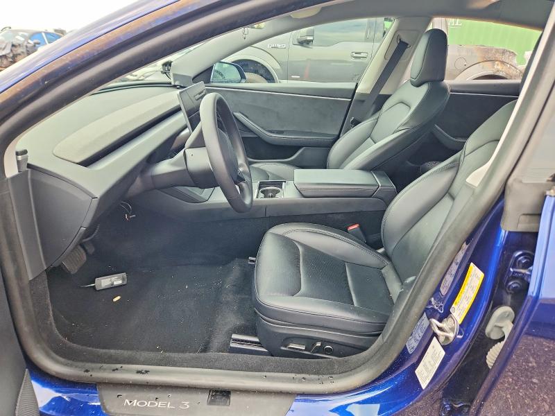 2024 Tesla Model 3 VIN 5YJ3E1EB4RF755066 COPART salvage auction — FRONT END, Il - Salvage Certificate, sold $10,600 on 2026-08-25 (photo 7)