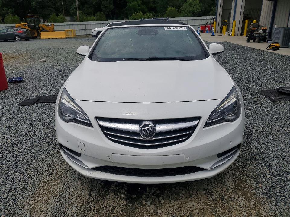 2016 Buick Cascada VIN W04WT3N58GG045593 COPART salvage auction — SIDE, Nc - Salvage Certificate Of Title, sold $1,600 on 2026-07-30 (photo 5)