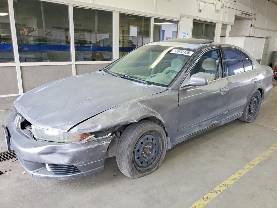 2002 Mitsubishi Galant VIN 4A3AA46G22E032948 — COPART salvage auction photo