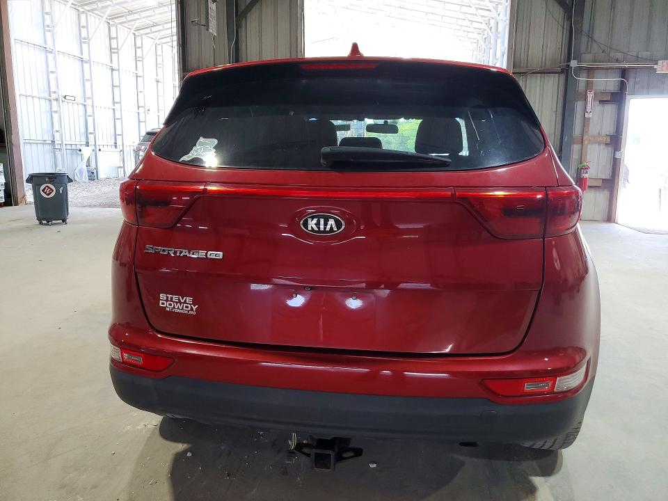 2018 Kia Sportage VIN KNDPM3AC8J7319958 COPART salvage auction — MECHANICAL, Mo - Certificate Of Title, sold $1,700 on 2026-07-19 (photo 6)