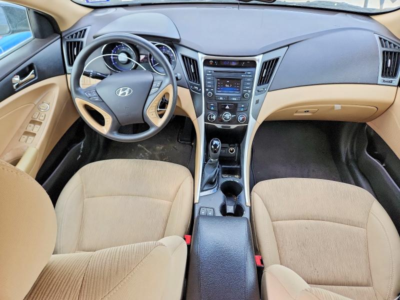 2014 Hyundai Sonata VIN 5NPEB4AC5EH907157 COPART salvage auction — FRONT END, Tx - Salvage Vehicle Title, sold $1,200 on 2026-07-09 (photo 8)
