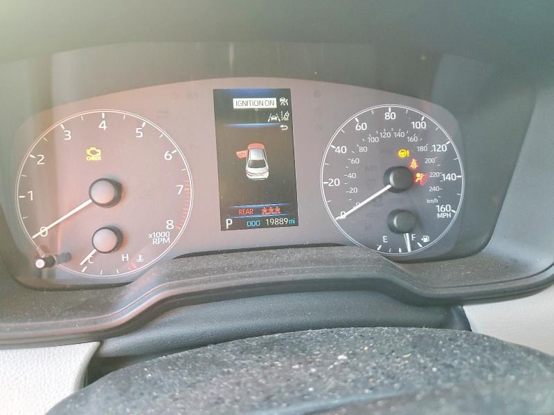 2025 Toyota Corolla VIN 5YFB4MDE0SP334757 COPART salvage auction — WATER/FLOOD, Fl - Certificate Of Destruction, sold $4,050 on 2026-07-28 (photo 9)
