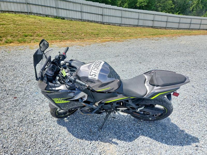 2021 Kawasaki VIN JKAEXKG10MDAD3244 COPART salvage auction — FRONT END, Nc - Salvage Certificate Of Title, sold $350 on 2026-07-23 (photo 3)