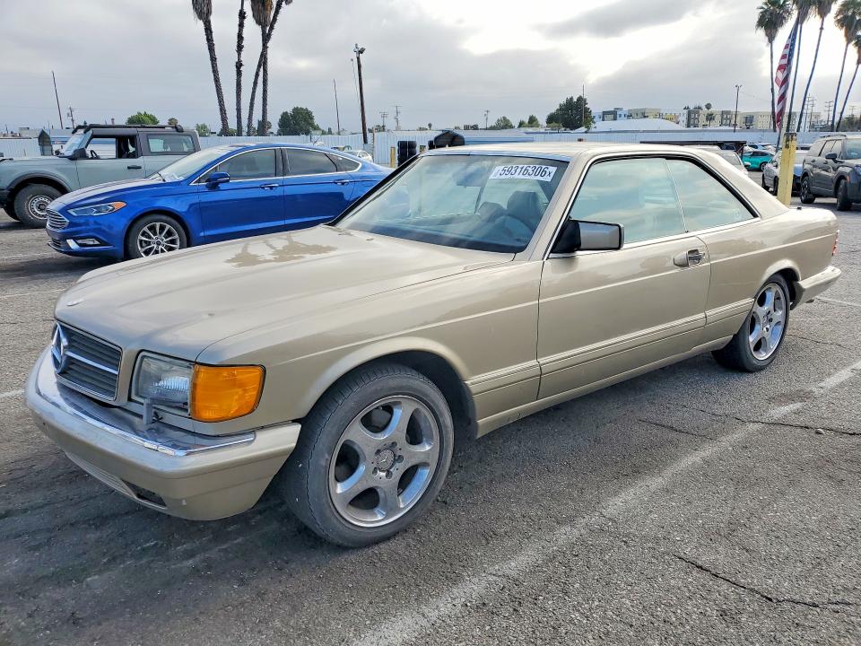 1991 Mercedes-benz 560 VIN WDBCA45E0MA594478 COPART salvage auction — MINOR DENT/SCRATCHES, CA - DIS/DLR/EXP ONLY CLEAN TITLE, sold $2,400 on 2026-07-24 (photo 1)