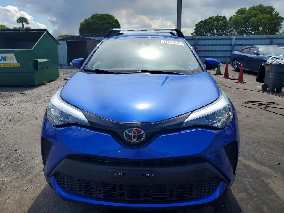 2022 Toyota C-hr VIN NMTKHMBX0NR142189 COPART salvage auction — MINOR DENT/SCRATCHES, Salvage Title, sold $11,400 on 2026-07-27 (photo 5)