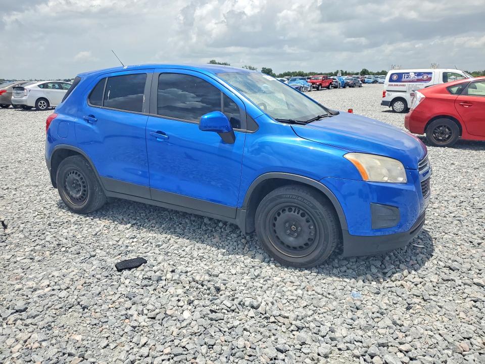 2015 Chevrolet Trax VIN KL7CJKSB4FB262182 COPART salvage auction — MINOR DENT/SCRATCHES, Fl - Cert Of Title Slvg Rebuildable, sold $300 on 2026-07-10 (photo 4)