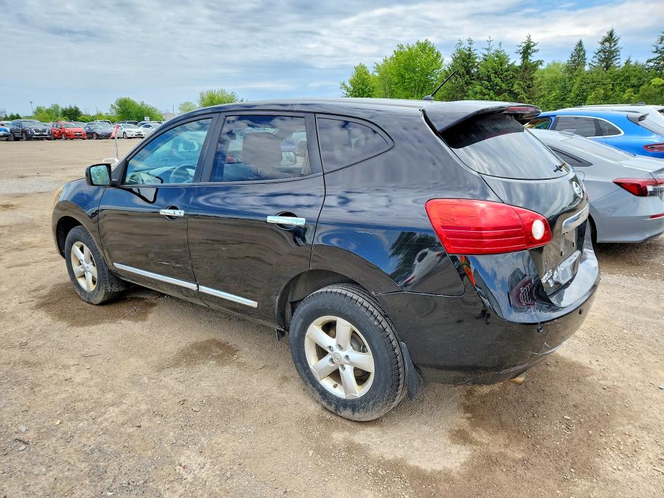 2013 Nissan Rogue sport VIN JN8AS5MTXDW012261 COPART salvage auction — REAR END, On - Permit No Brand - Unfit, sold $400 on 2026-07-07 (photo 2)