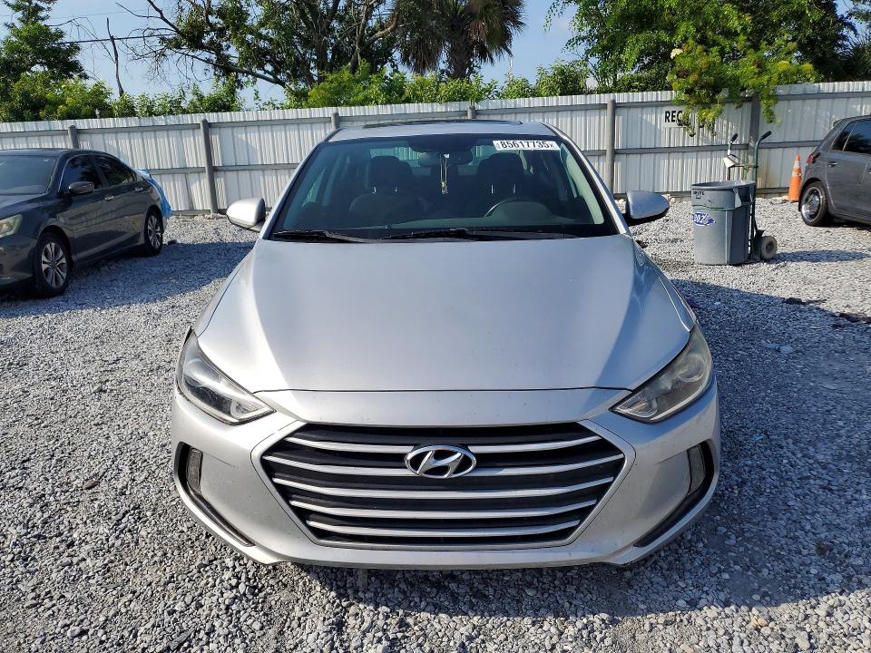 2017 Hyundai Elantra VIN KMHD84LF8HU407288 COPART salvage auction — REAR END, Fl - Cert Of Title Slvg Rebuildable, sold $2,250 on 2026-07-10 (photo 5)
