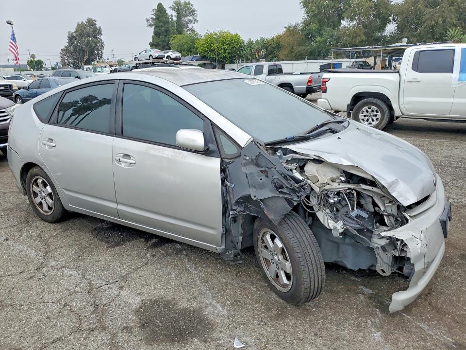 2005 Toyota Prius VIN JTDKB20U657031821 COPART salvage auction — FRONT END, Ca - Salvage Certificate, sold $275 on 2026-07-28 (photo 4)
