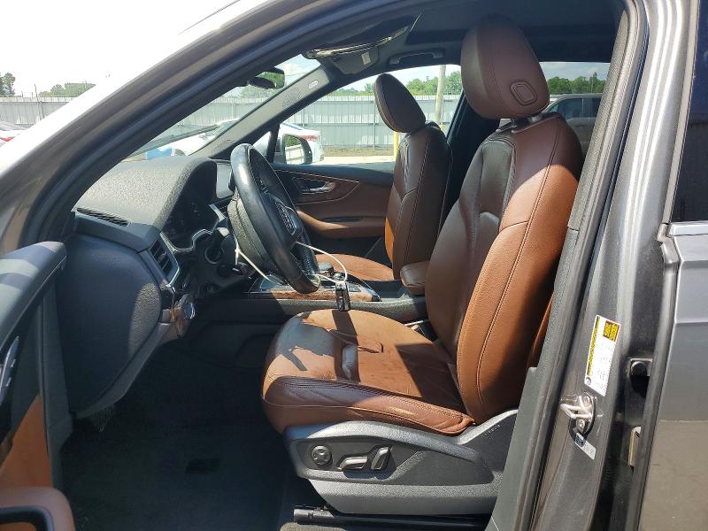 2017 Audi Q7 VIN WA1LAAF7XHD015494 COPART salvage auction — MECHANICAL, AL - CERTIFICATE OF TITLE, sold $2,950 on 2026-07-02 (photo 7)