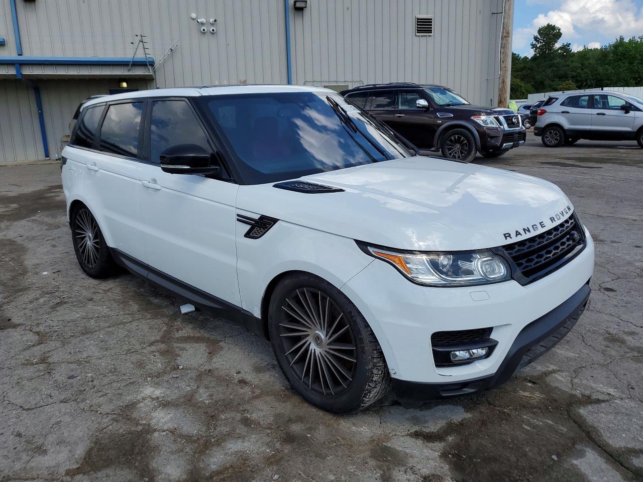 2016 Land Rover Range Rover Sport VIN SALWR2EF0GA554662 COPART salvage auction — Normal Wear, TN - CERTIFICATE OF TITLE, sold $8,500 on 2026-07-09 (photo 4)