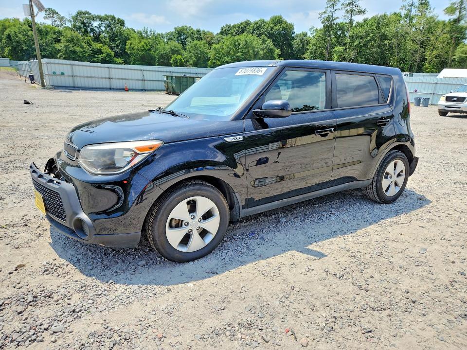 2016 Kia VIN KNDJN2A24G7375487 COPART salvage auction — FRONT END, GA - CERT OF TITLE-SALVAGE, sold $1,100 on 2026-07-07 (photo 1)