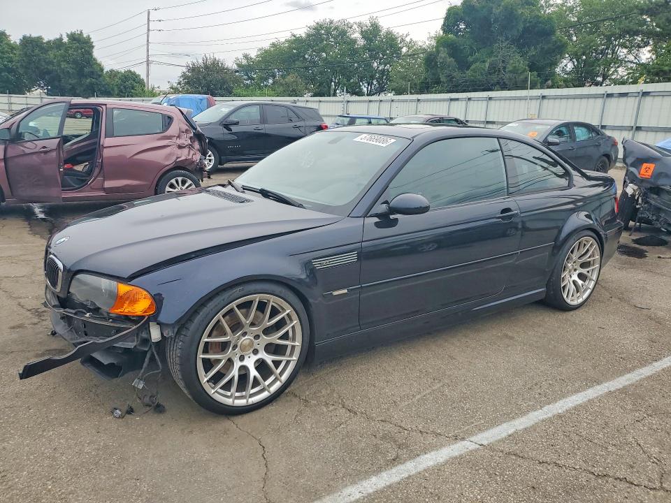 2003 BMW M3 VIN WBSBL93493JR23880 COPART salvage auction — FRONT END, OH - CERT OF TITLE-SALVAGE, sold $2,700 on 2026-07-08 (photo 1)